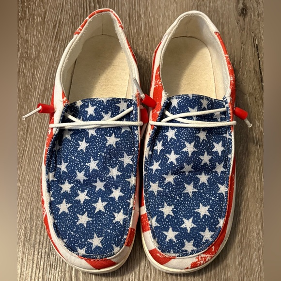 American Flag Slip On Shoe - Picture 1 of 3